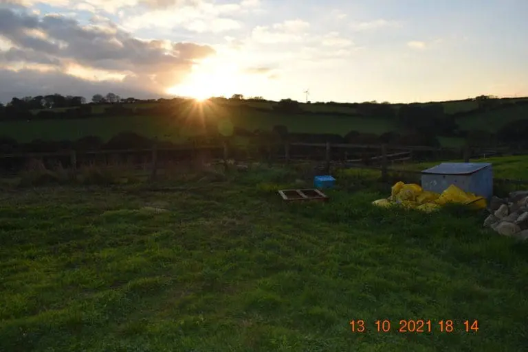 Sunset Over Hill