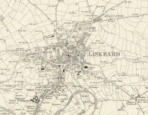 Liskeard Old Map