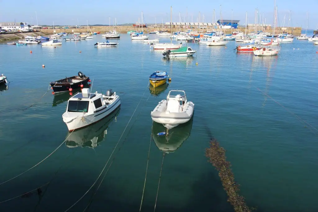 Boats in Penzance
